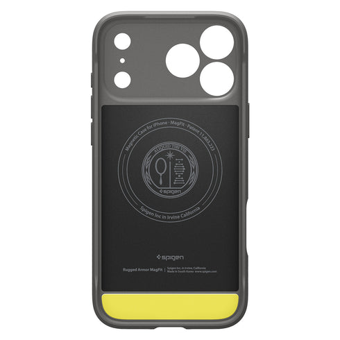 Spigen iPhone 17 Pro Max Case – Rugged Armor (MagFit)